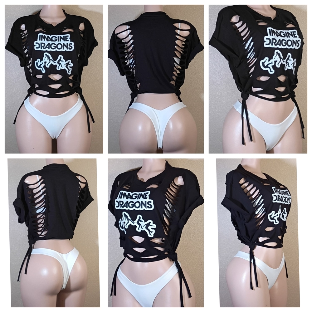 Imagine Dragons Custom Crop Top